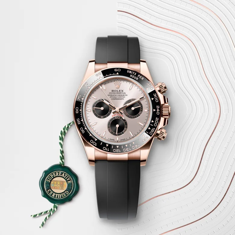 m1 ワンドロップ Rolex Cosmograph Daytona 18 ct Everose gold, M126515LN-0006